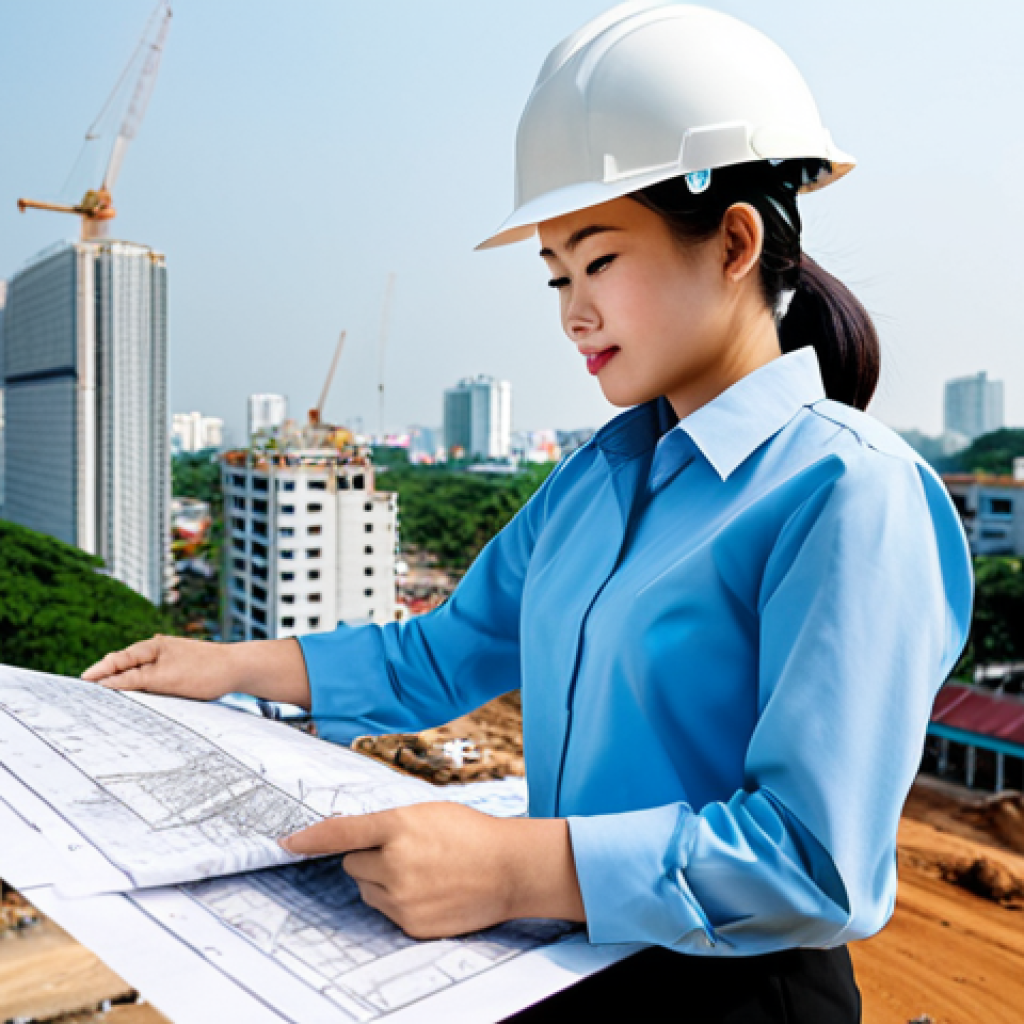 데이터 수집을 위한 커뮤니티 기여 방법 - Professional Portrait**

"A professional female architect in a modest, stylish business outfit, revi...