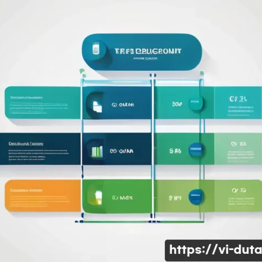 결과물 공유를 위한 효과적인 데이터 시각화 - A professional and clean infographic illustrating the differences between quantitative and qualitati...